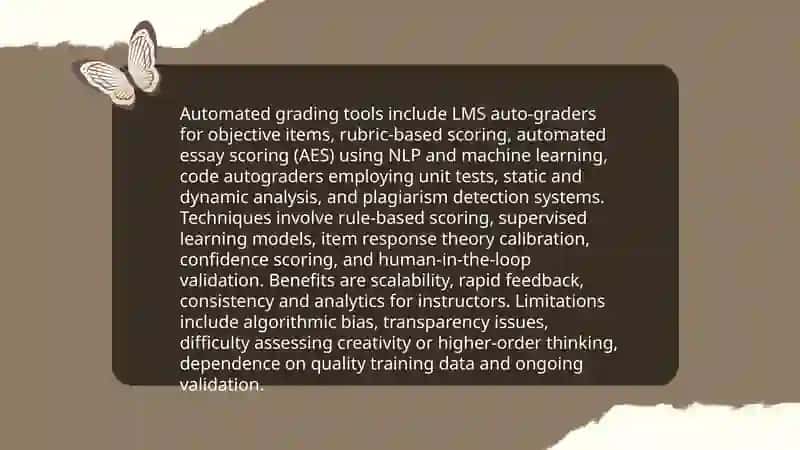 Online assessment using different tools and techniques in higher education 4