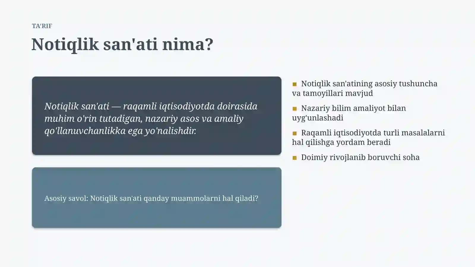 Notiqlik san'ati 4