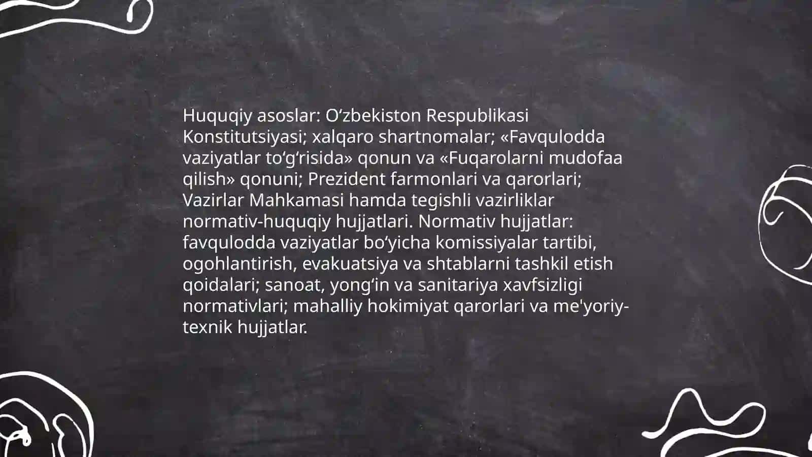 Favqulotda vaziyatlarda fuqaro muxofazasini vazifalari 4