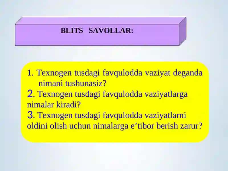 Texnogen tusdagi favqulodda vaziyatlar 4