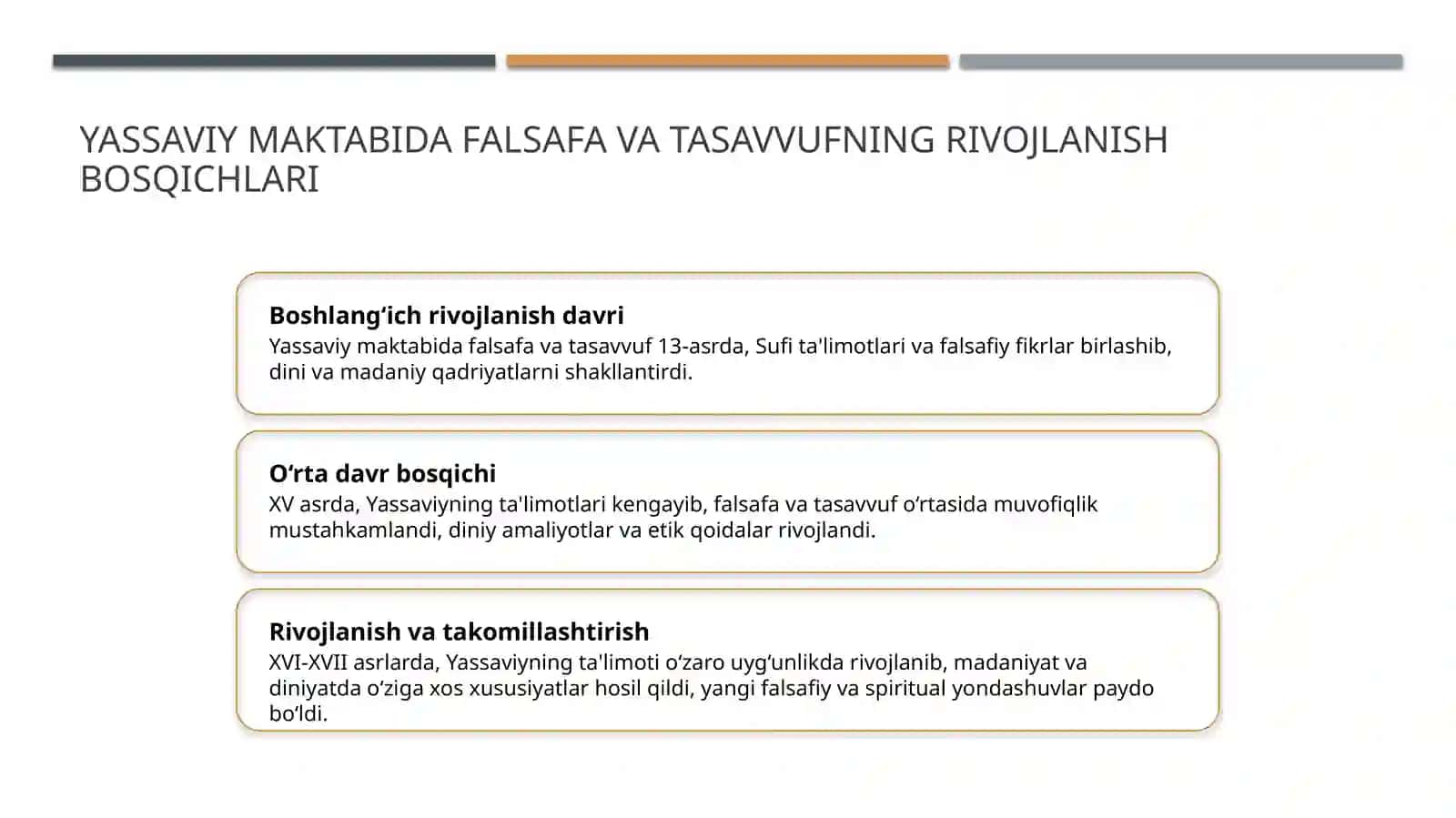 Yassaviy talimotida falsafa va tasavvuf uyg‘unligi 4