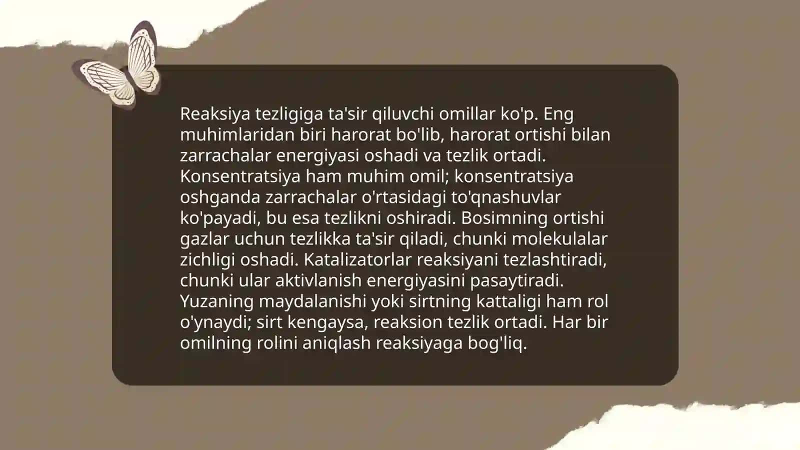 Kimyoviy reaktsiya tezligi va mexanizimi 4