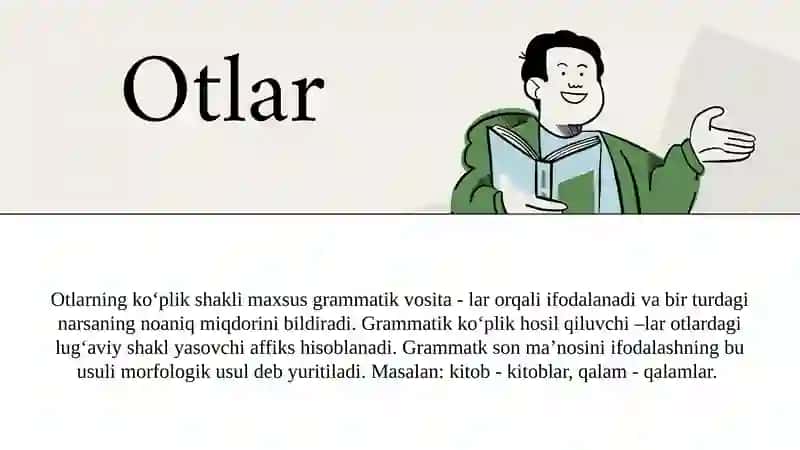 Otning grammatik kategoriyalari 4