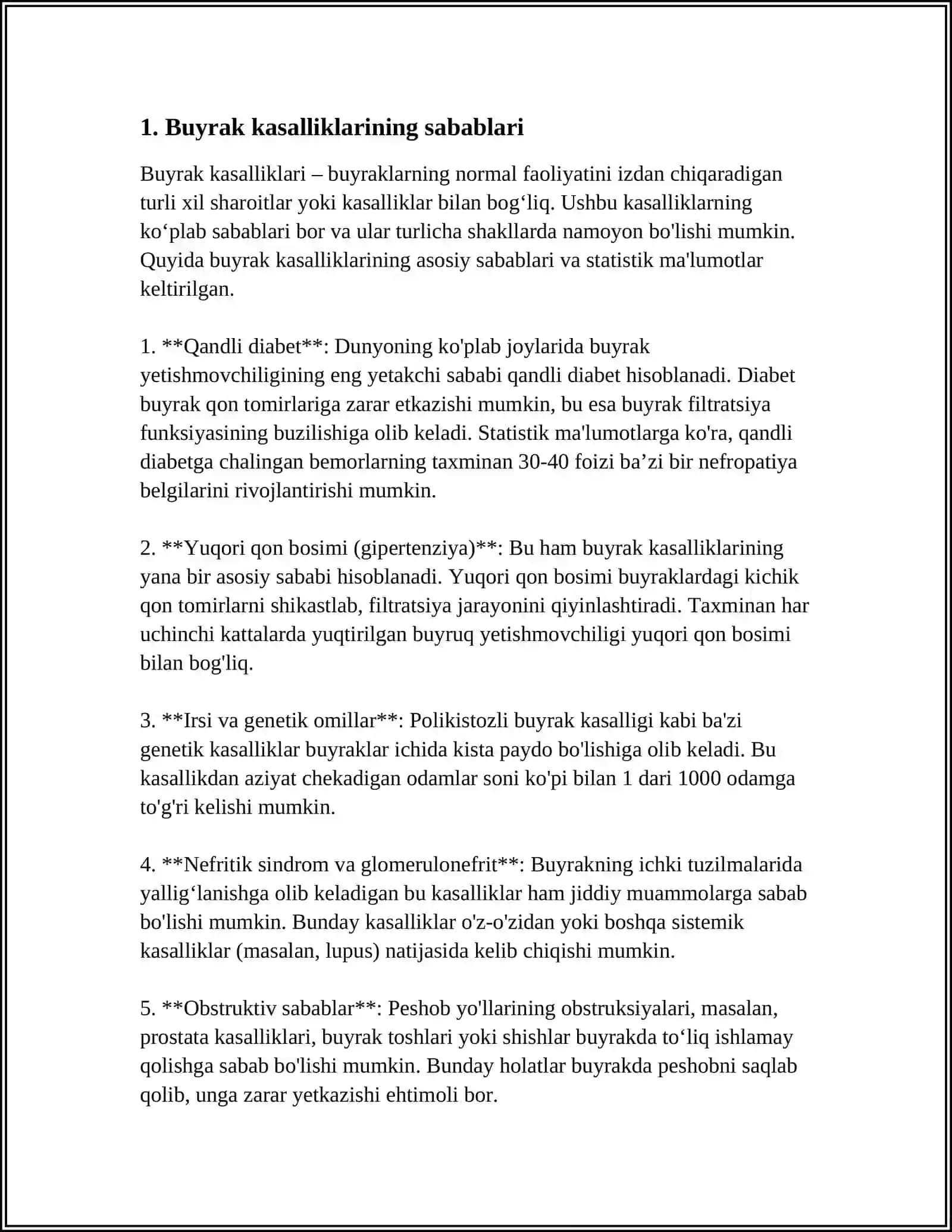 BUYRAK KASALLIKLARI 4
