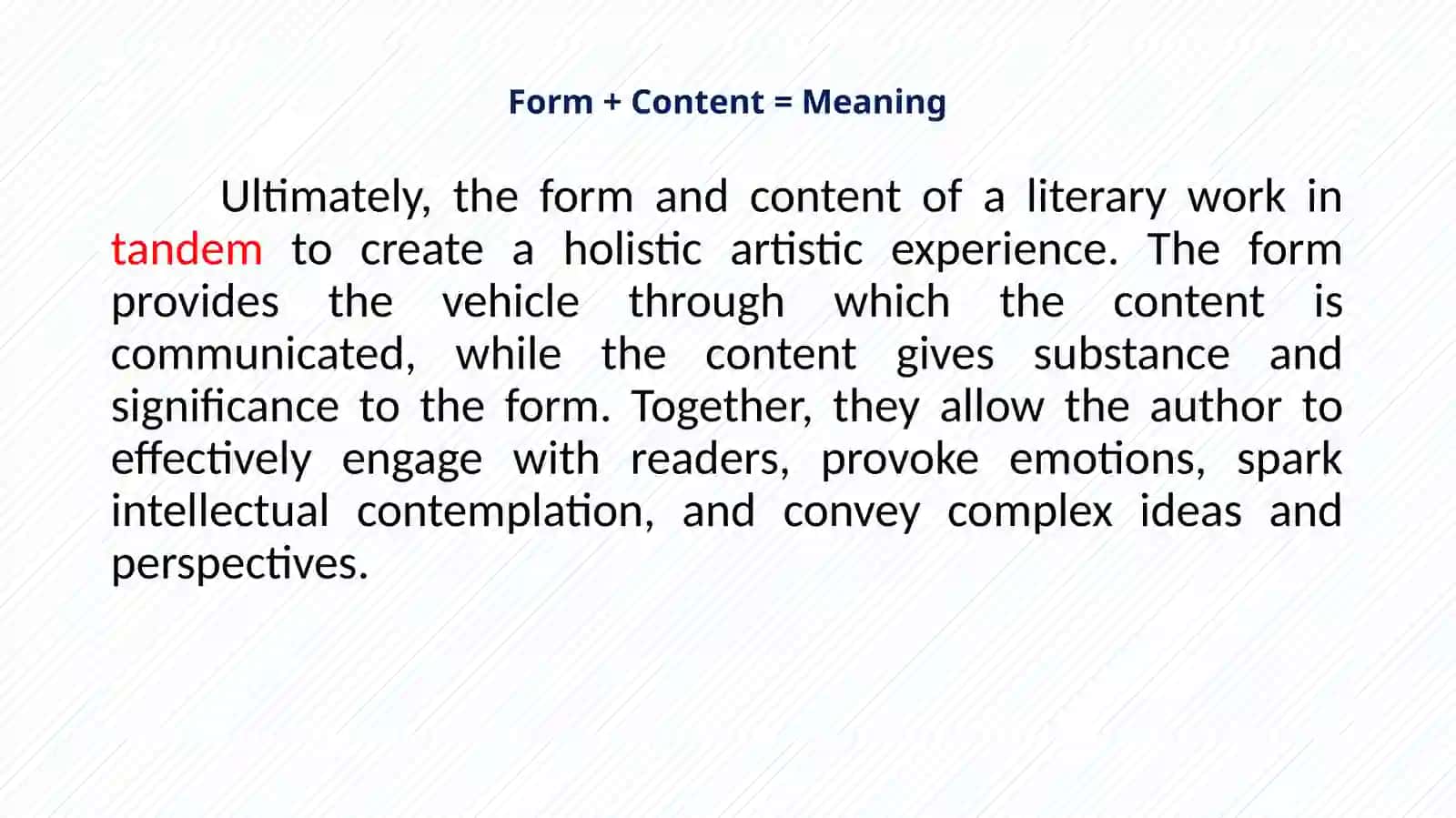 The World of a Literary Text: An Analytical Exploration 4