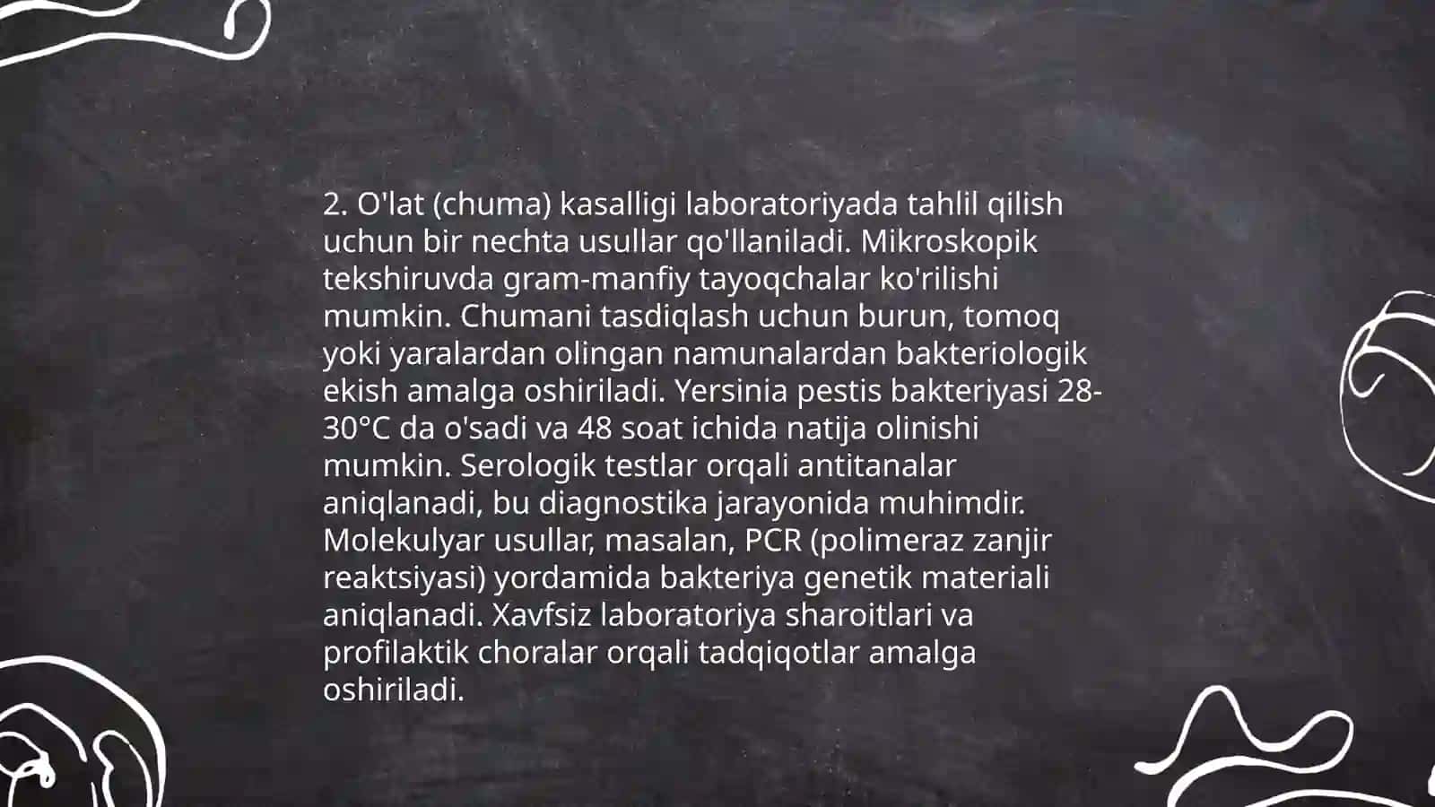 O'ta xavfli yuqumli kasalliklar laboratoriya tashxisi 4