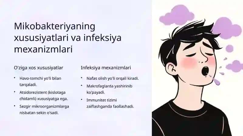 Tuberkulyoz etiologiyasi va mikobakteriyalarning dorilarga chidamliligi 4