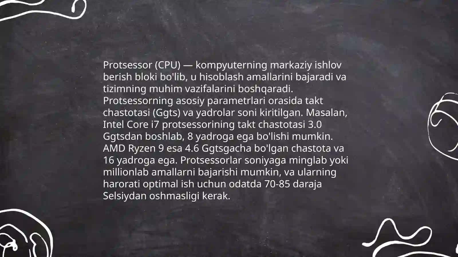 Komputer. Komputer qurilmalari 4