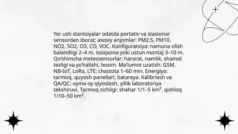 Atmosfera ifloslanishini monitoring qilish va raqamli xaritalarda aks ettirish 4