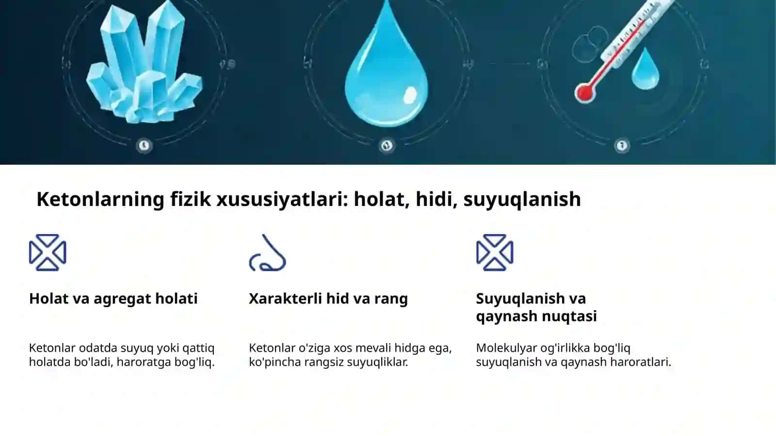 Ketonlar: Olinishi va Xossalari 4