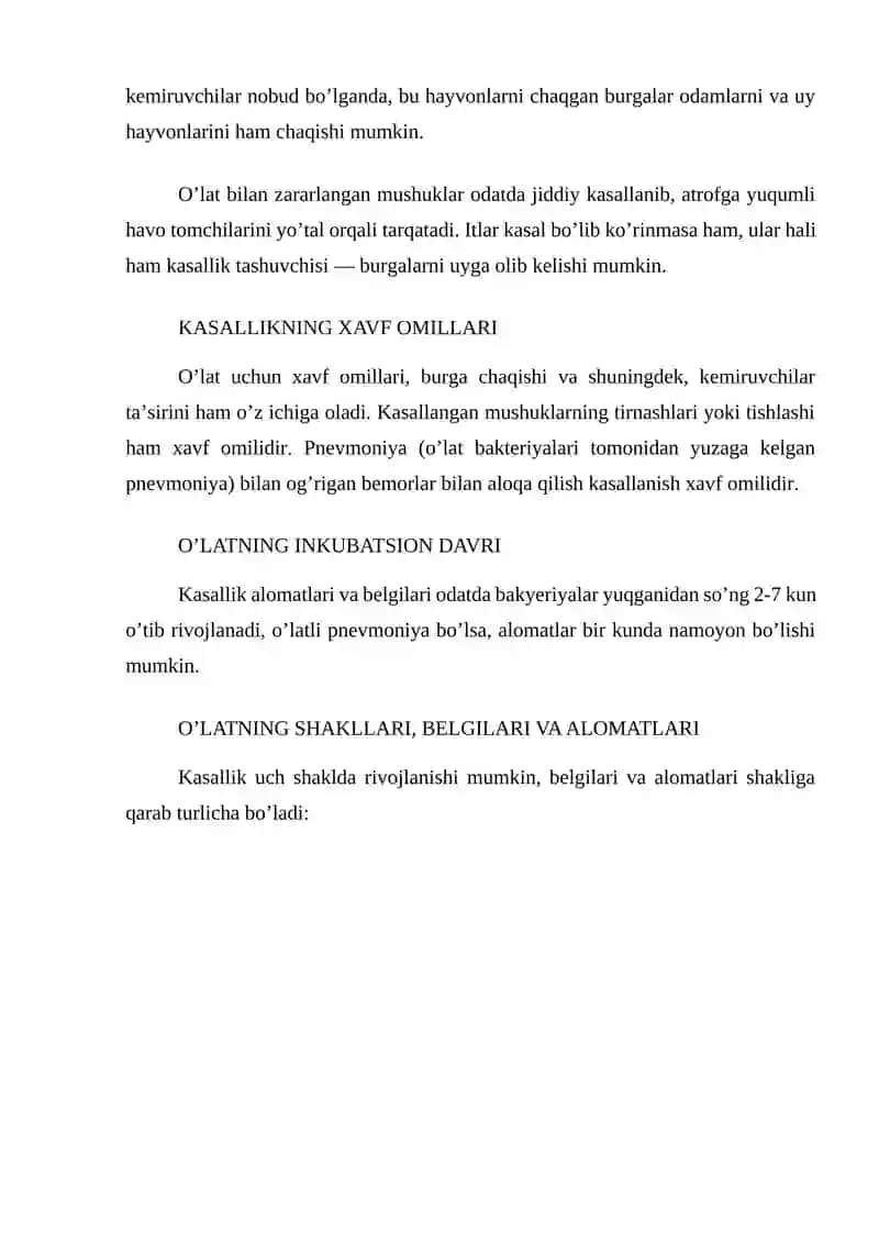 O’LAT KASALLIGI 4