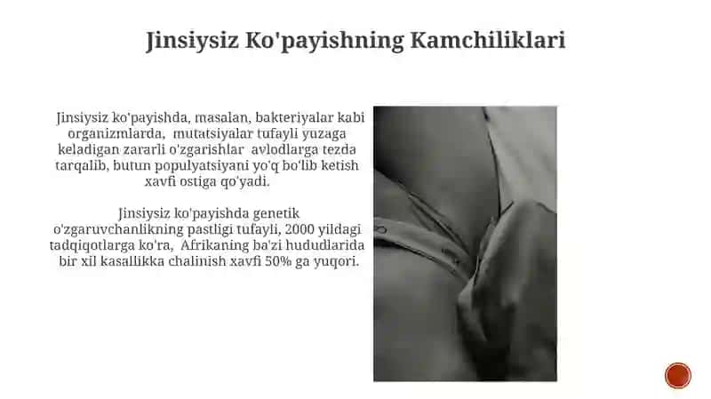 Jinssiz va jinsiy koʻpayishi 4