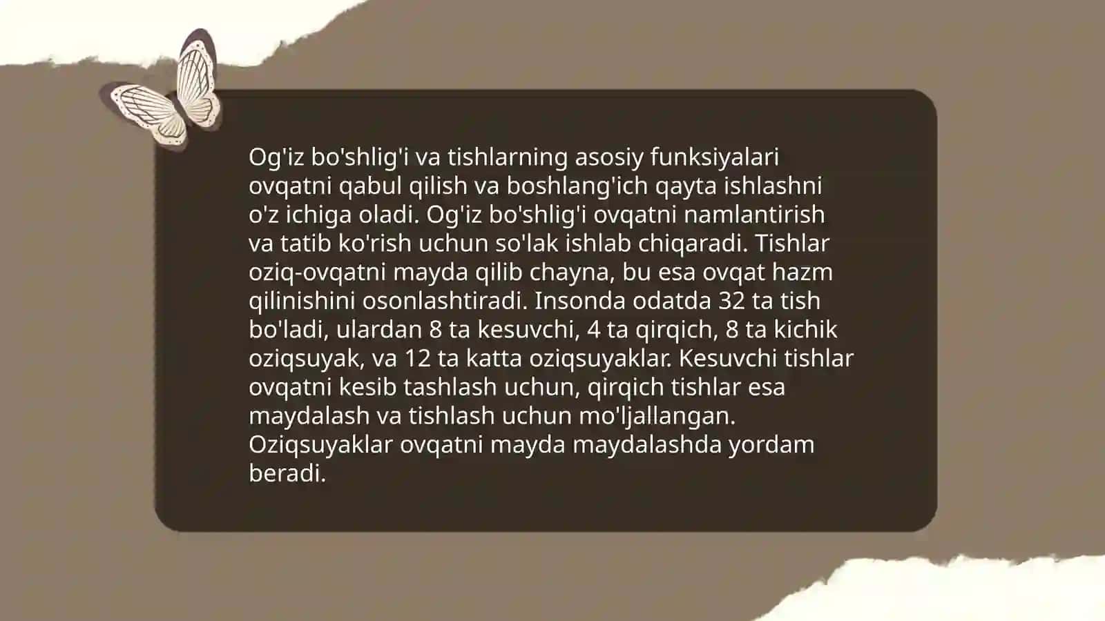 Hazm qilish tizim fiziologiyasi 4