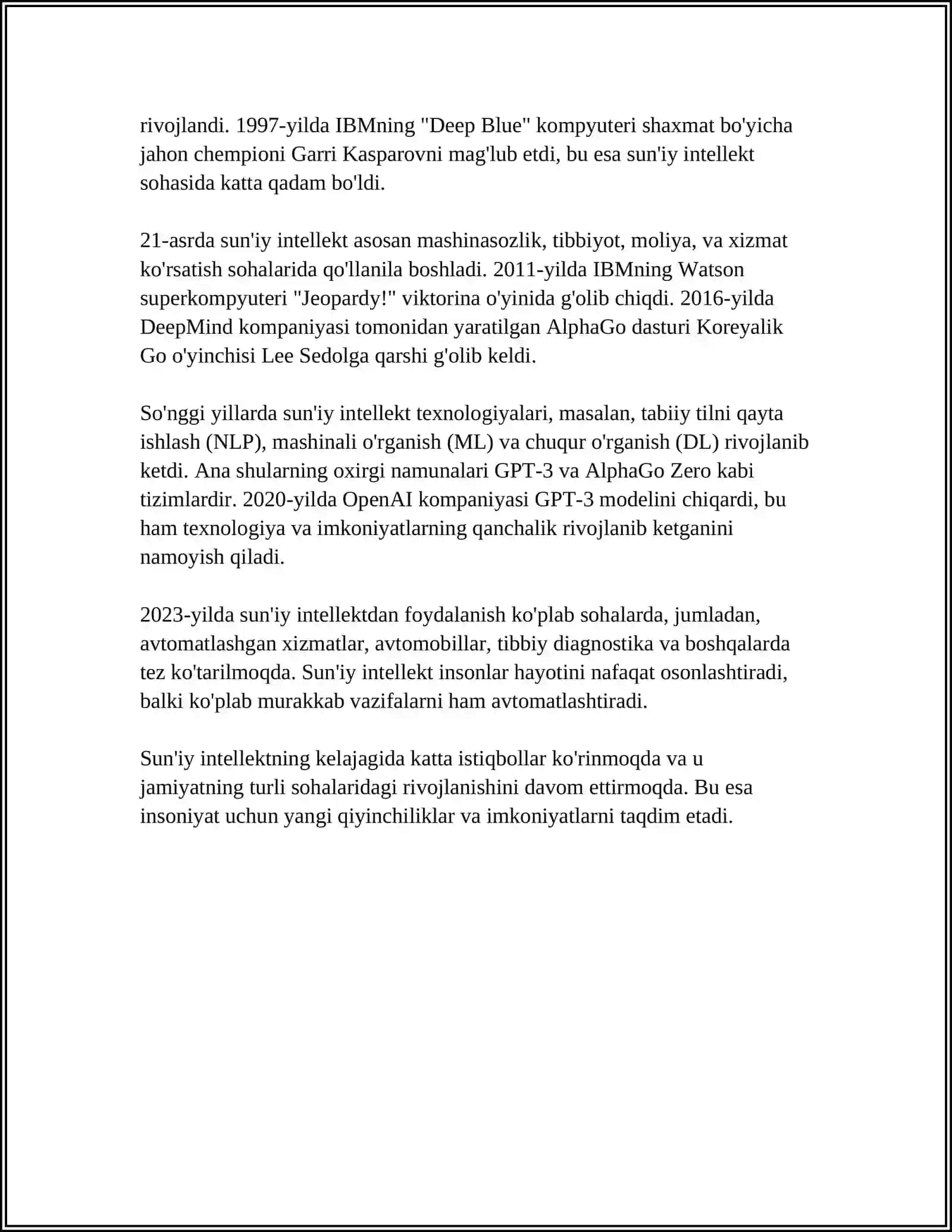 SUN'IY INTELLEKT 4