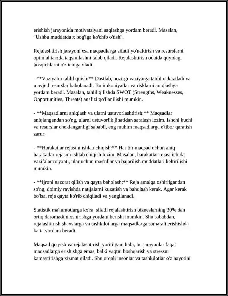 HAYOTIY MUVAFFAQIYAT SIRLARI NIMADA 4