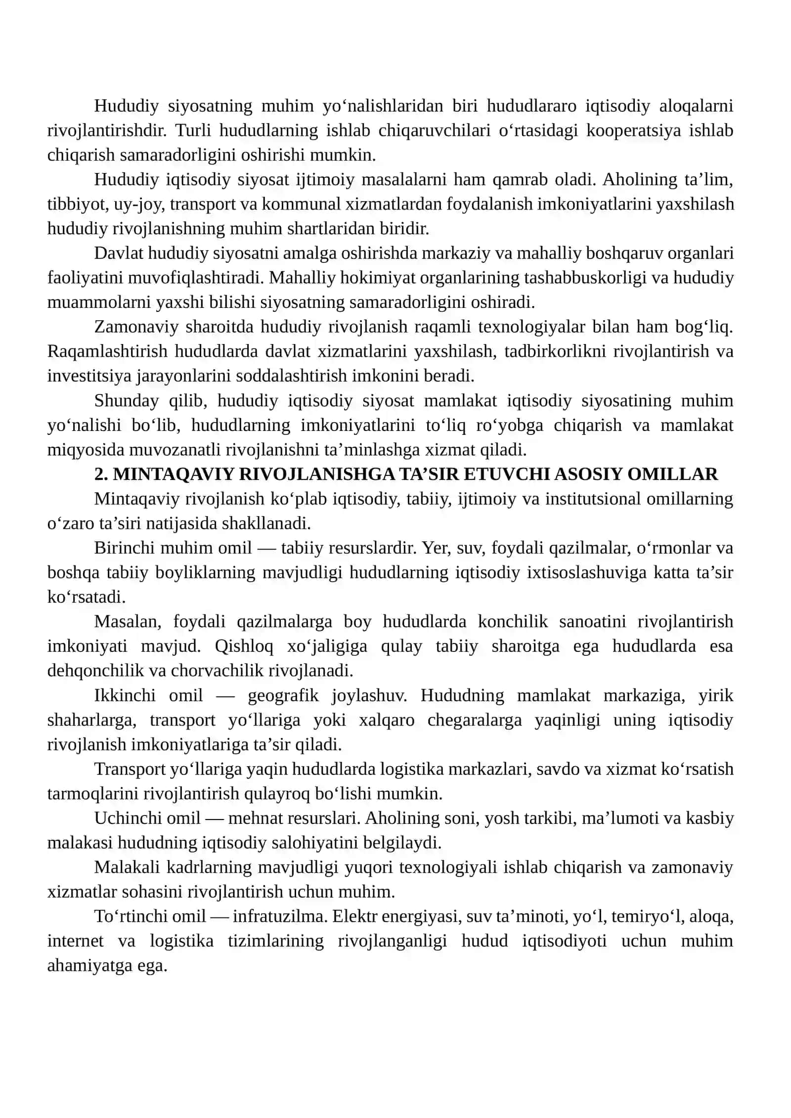 HUDUDIY IQTISODIY SIYOSAT VA MINTAQAVIY RIVOJLANISH 4