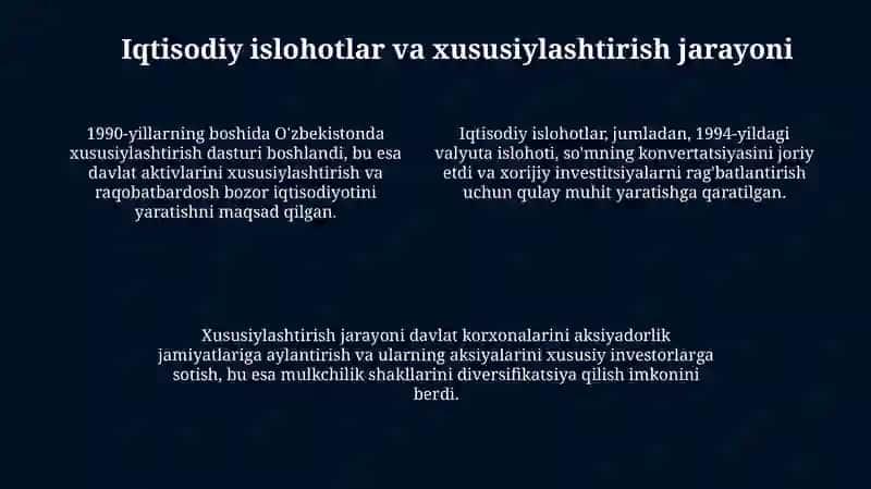 Termiz iqtisodiyot va servis universiteti TAQDIMOT 4