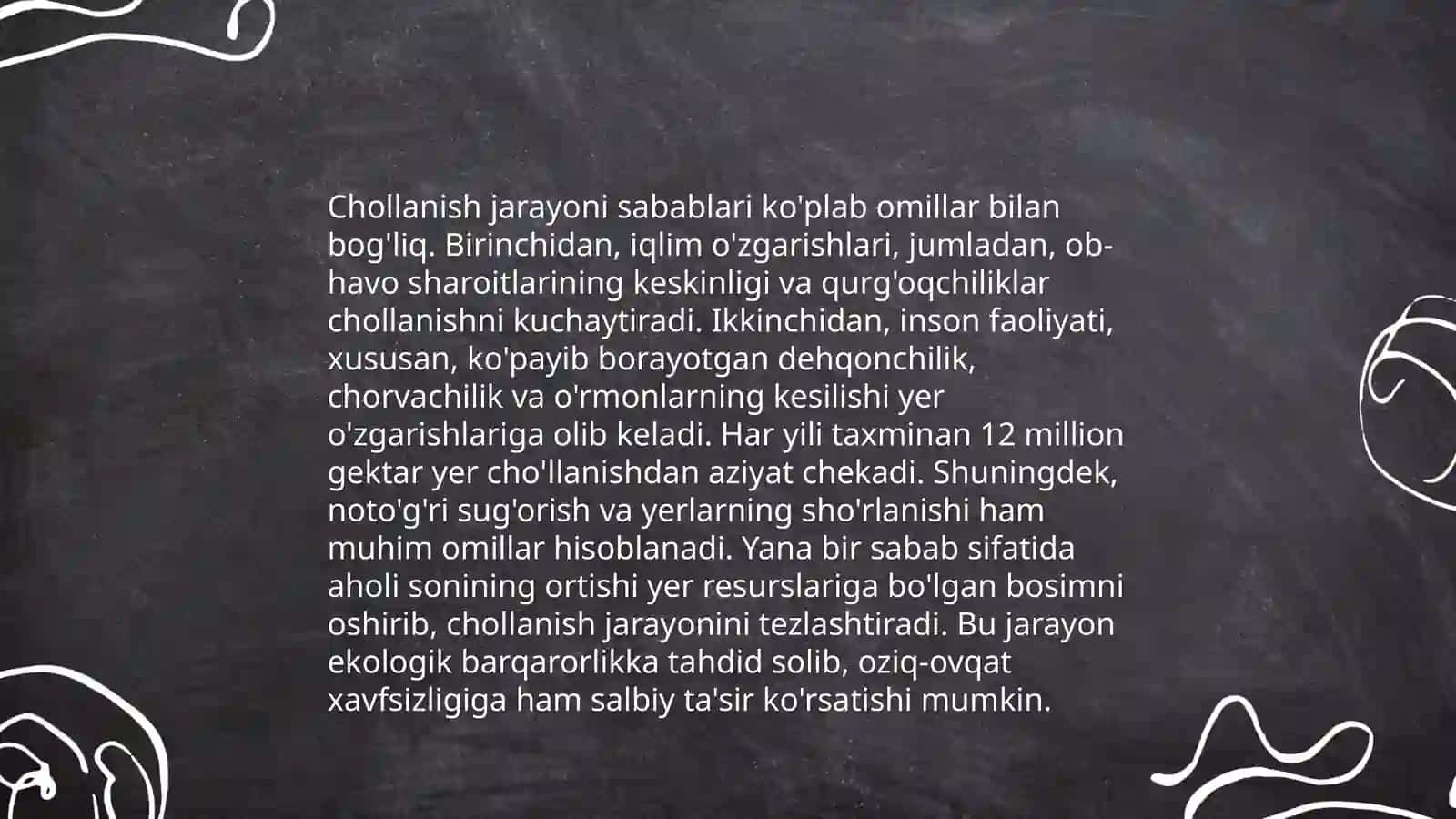 Chollanish jarayoni va oqibatlari 4