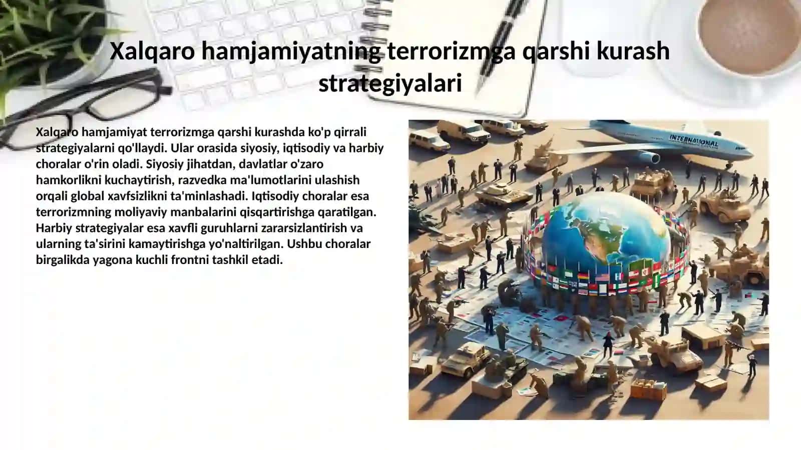 Halqaro terrorizm va ommaviy qirg'in qurollari. Kecha, bugun va erta, Suriya va Iroq misolida 4