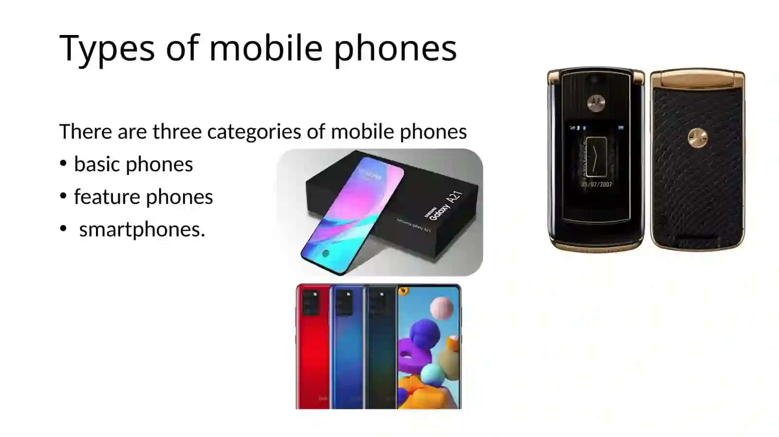 Mobile phones 4