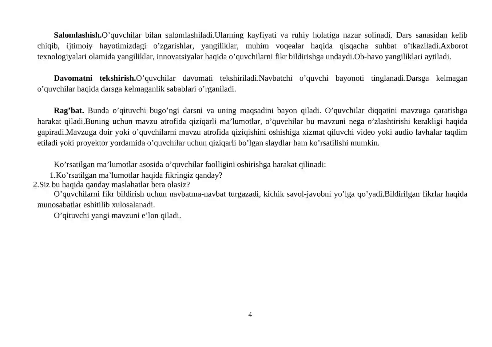 Internet-global kompyuter tarmog’i, uning tarkibiy, texnik, dasturiy va axborotli qismlari 4
