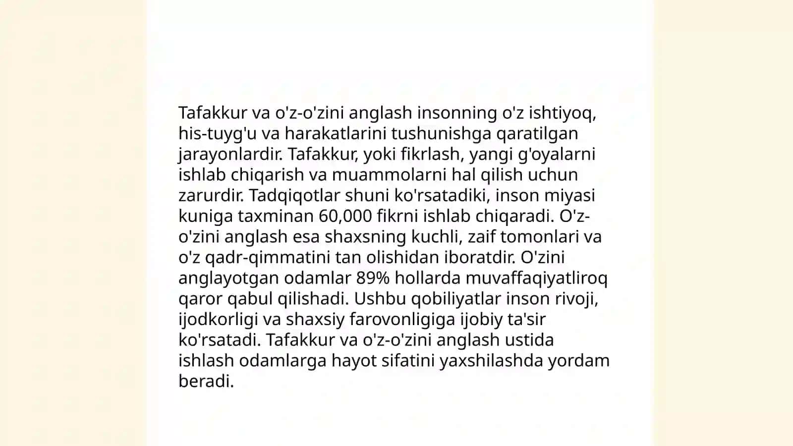 Tafakkur 4