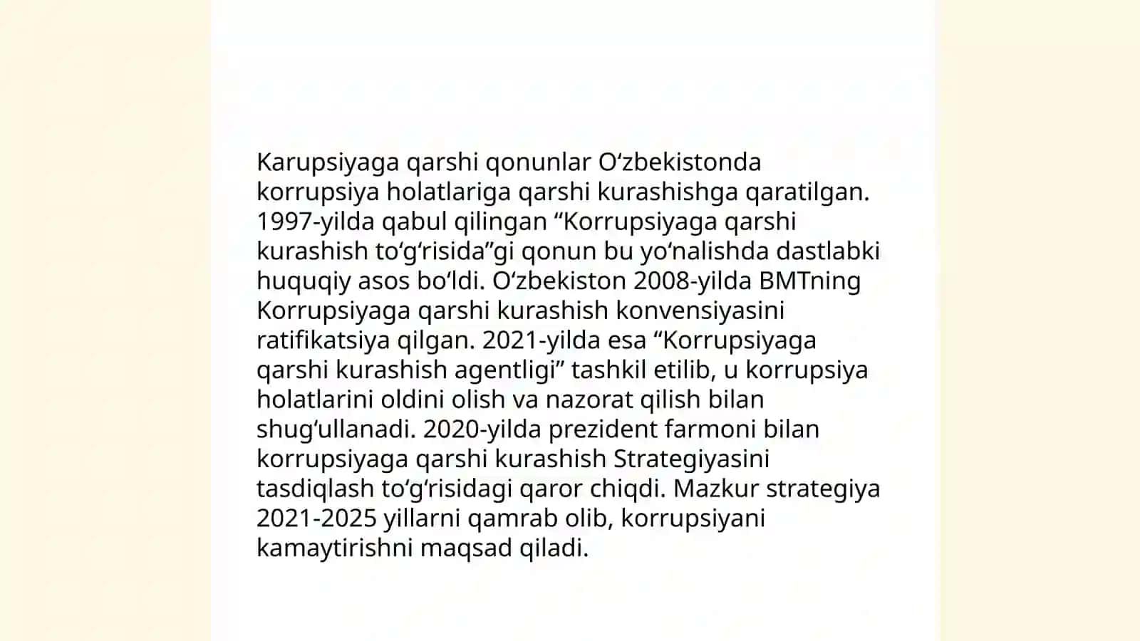 Karupsiyaga qarshi kurash 4