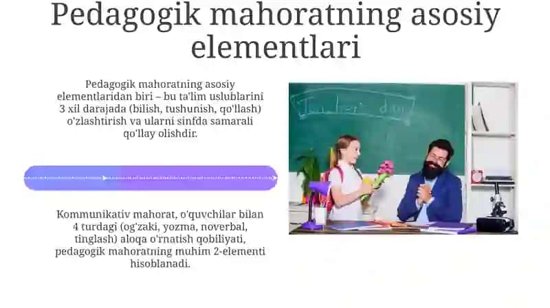 O'qituvchining mahorati 4