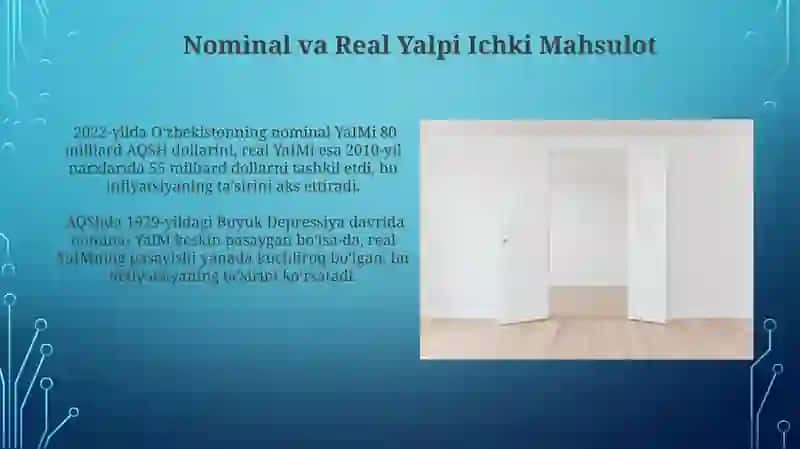 Nominal va Real YaIM tushunchalari 4