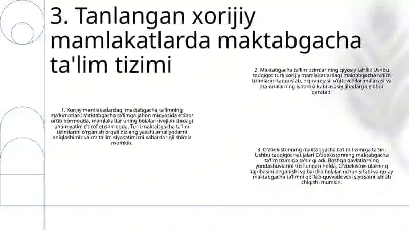 Xorijiy Mamlakatlarda Maktabgacha Taʼlim Tizimini OʻRganish Va Tahlil Qilish 4