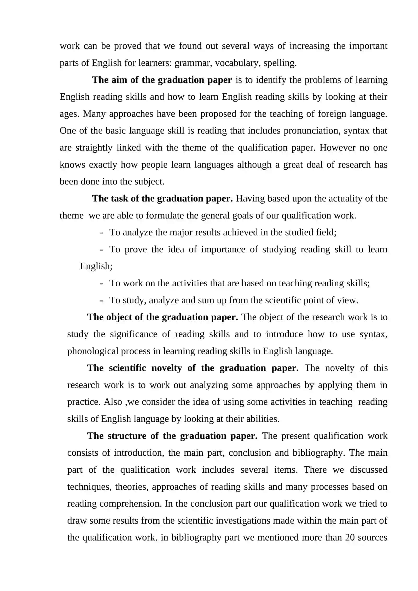 USE OF CONTEXT APPROACH IN DEVELOPING READING SKILLS ON THE MATERIAL OF SCALE UP 3 4