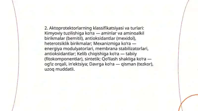 Aktoprotektorlar va ularni sport tibbiyotida qo'llanilishi 4
