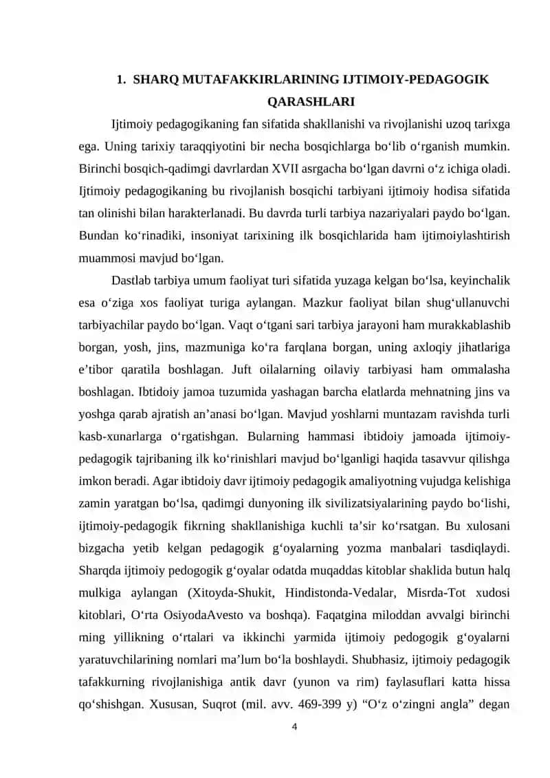 Sharq Mutafakkirlari Sotsiologik Taʼlimotlari 4