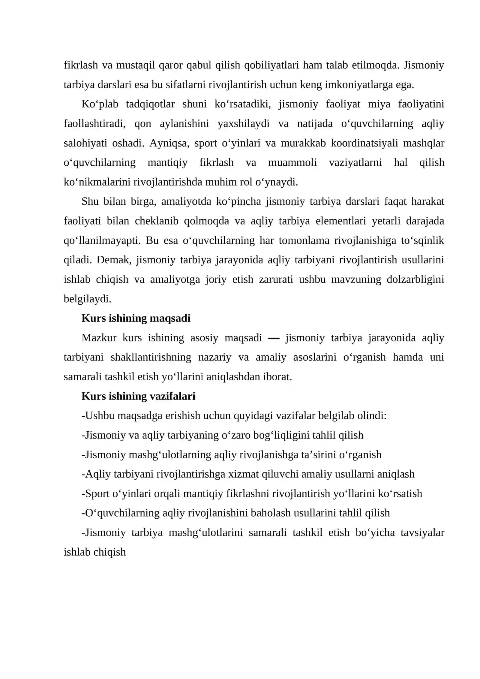 JISMONIY TARBIYADA JARAYONIDA  AQLIY TARBIYA 4