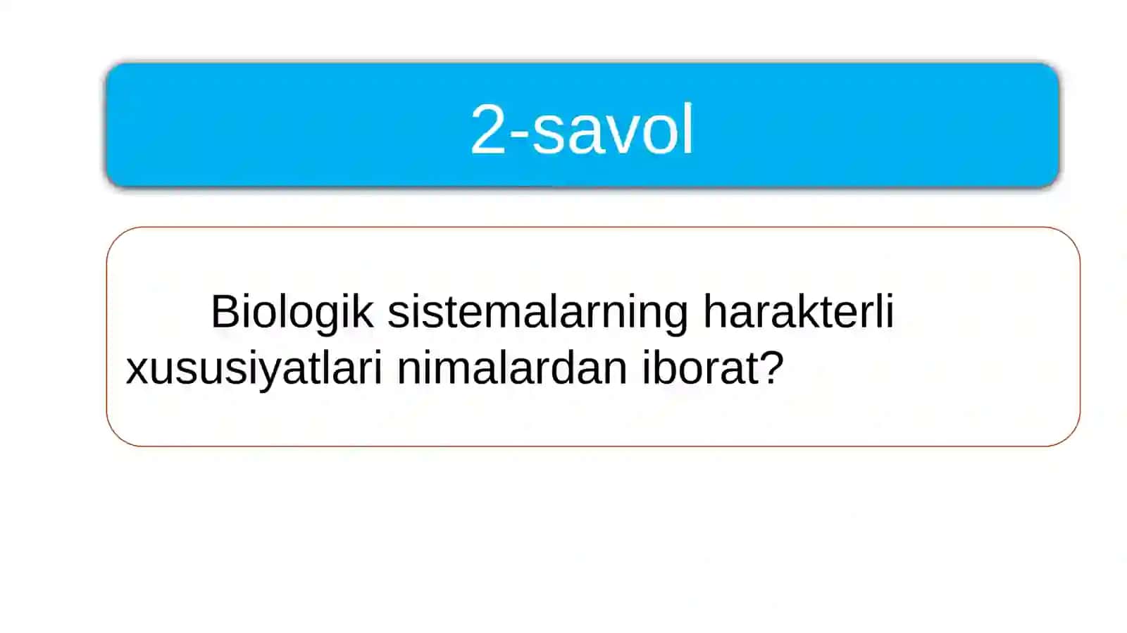 Ekologiya fani va uning vazifalari 4