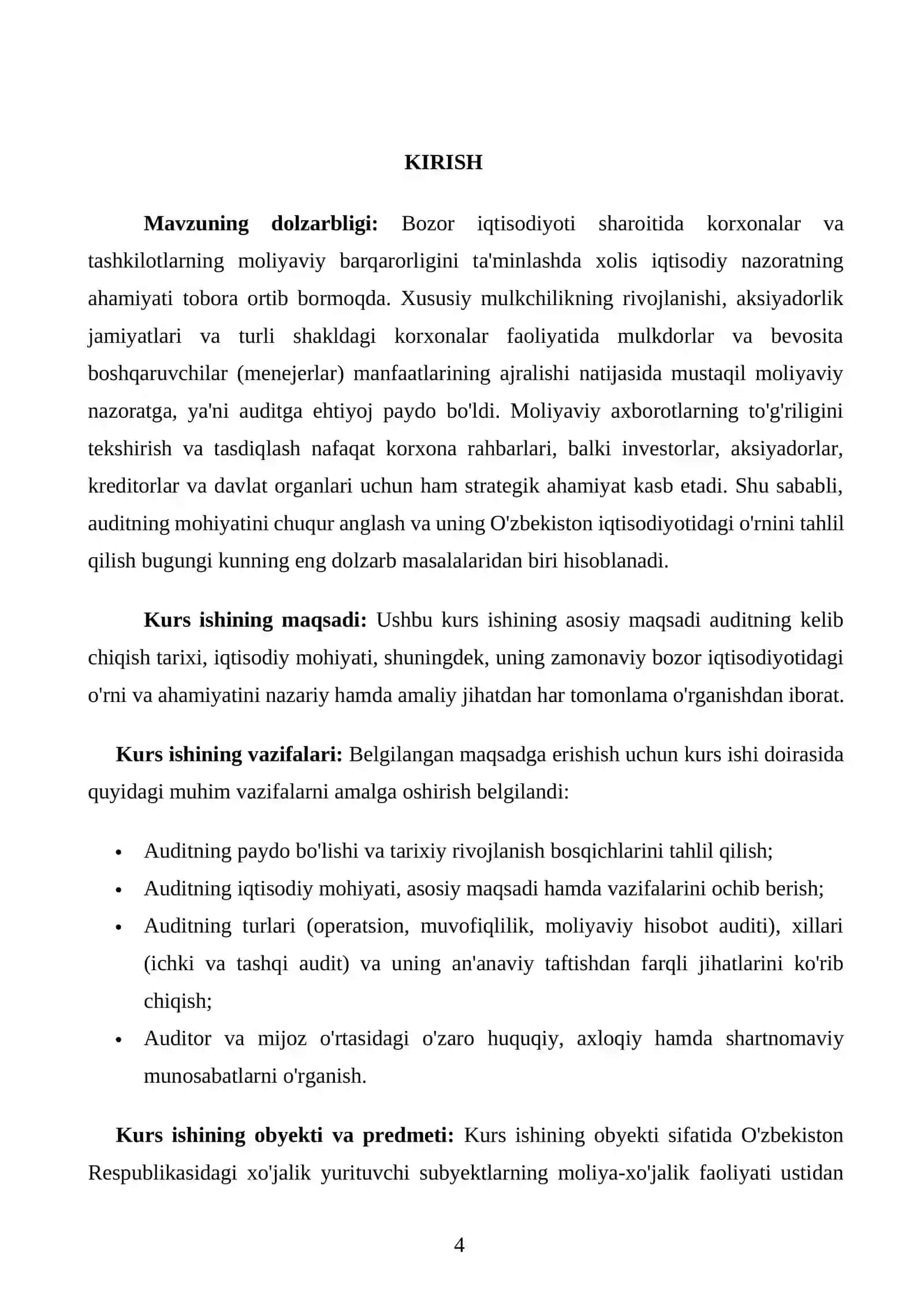 Auditning mohiyati va iqtisodiyotdagi o‘rni 4