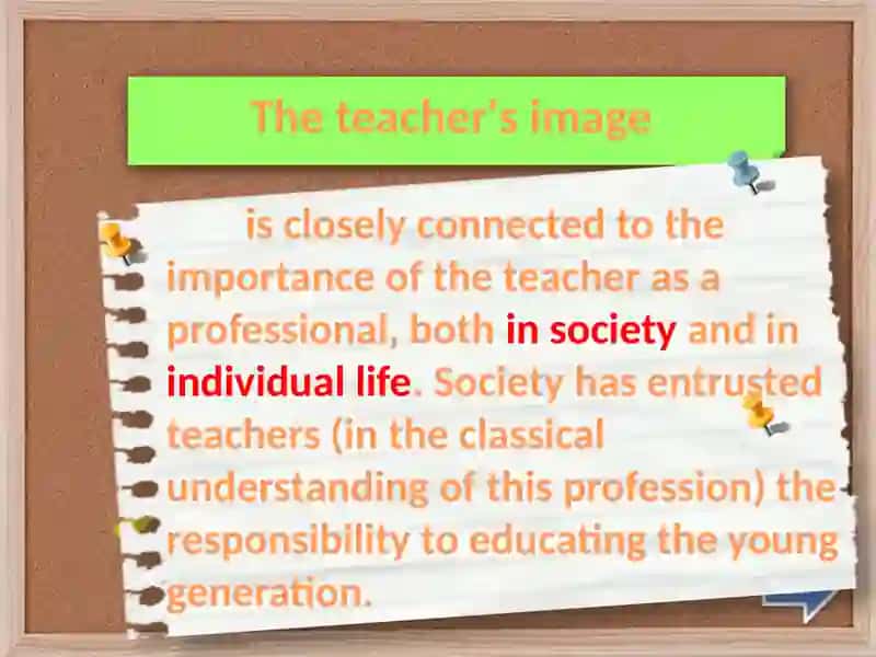 The image of a modern pedagogue 4