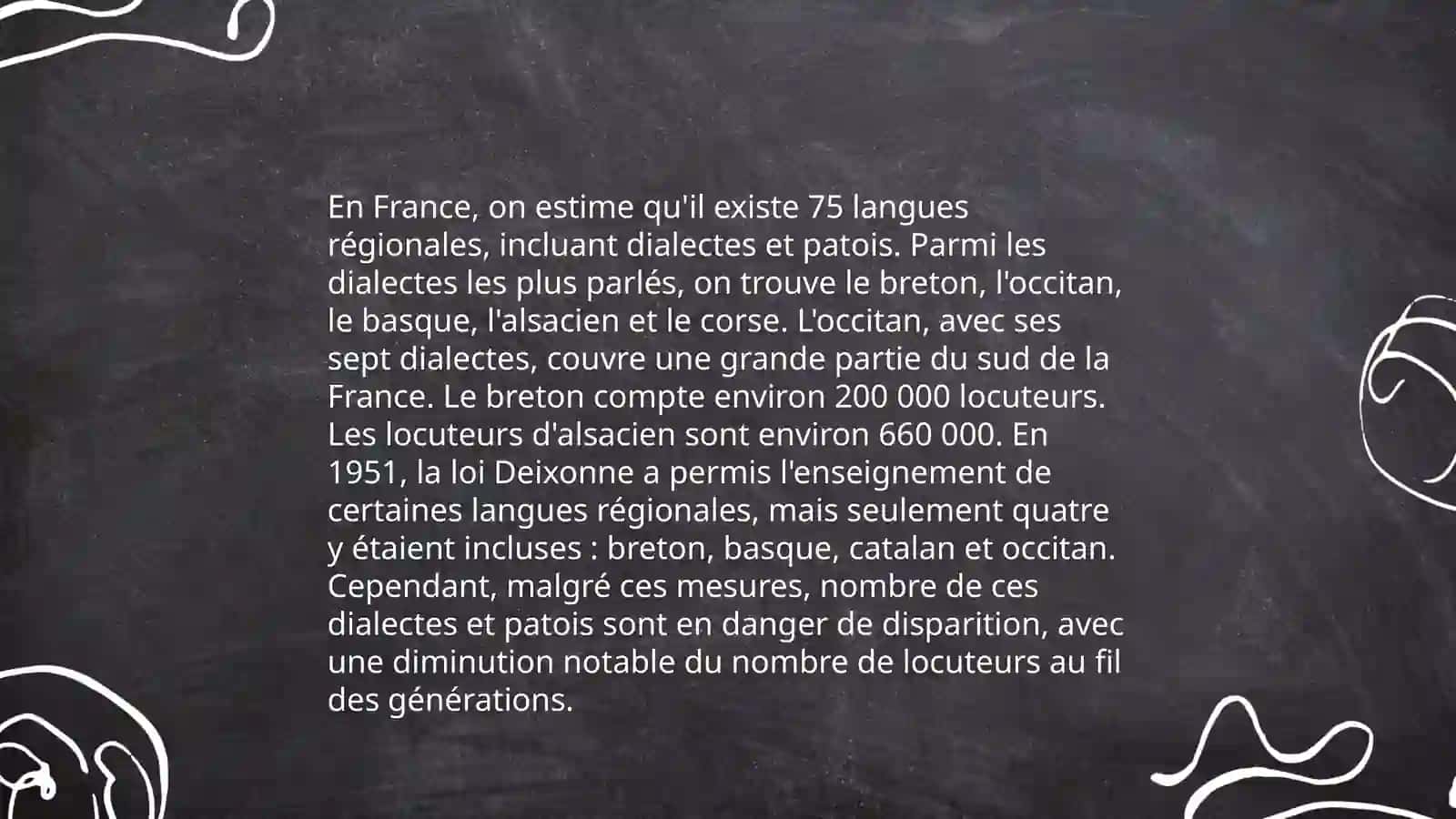 Les différenciations des territoriales et sociales du lexique français 4