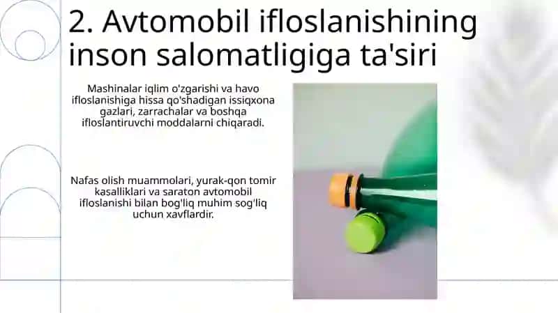 Avtomobillar atrof-muhitni ifloslovchi manba sifatida 4