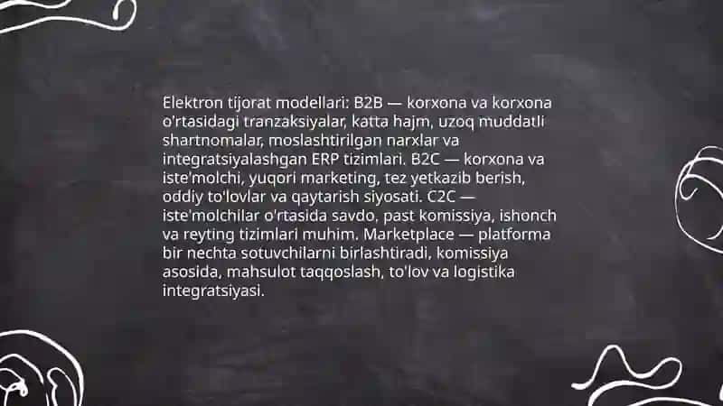 Elektron biznes va mobil-tijorat 4