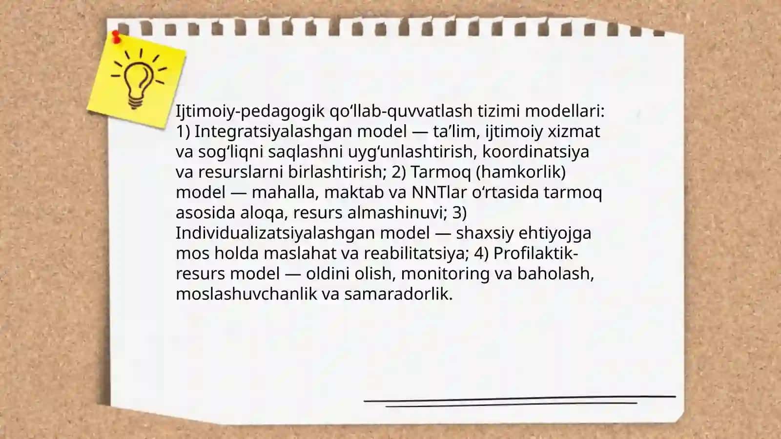 Yooshlarni ijtimoiy-pedagogik qoʻllab quvvatlash tizimi 4
