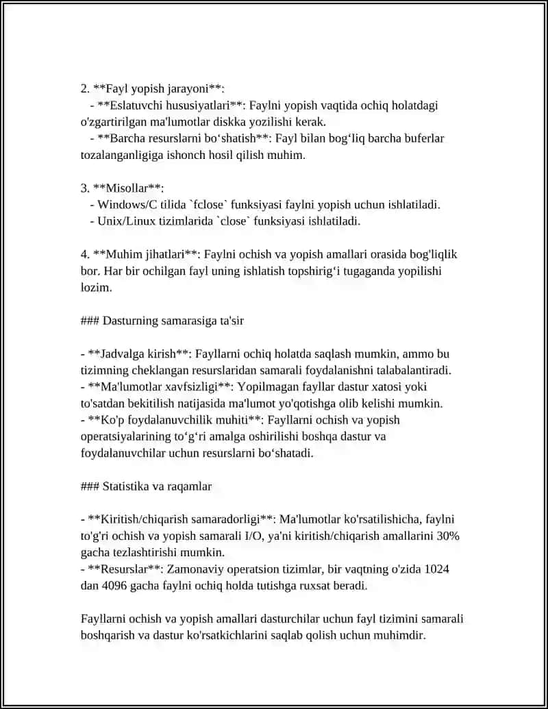PYTHONDA FAYLLAR BILAN ISHLASH 4