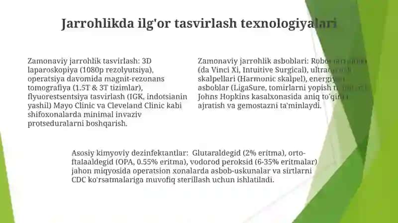 Zamonaviy xirurgik asboblar 4