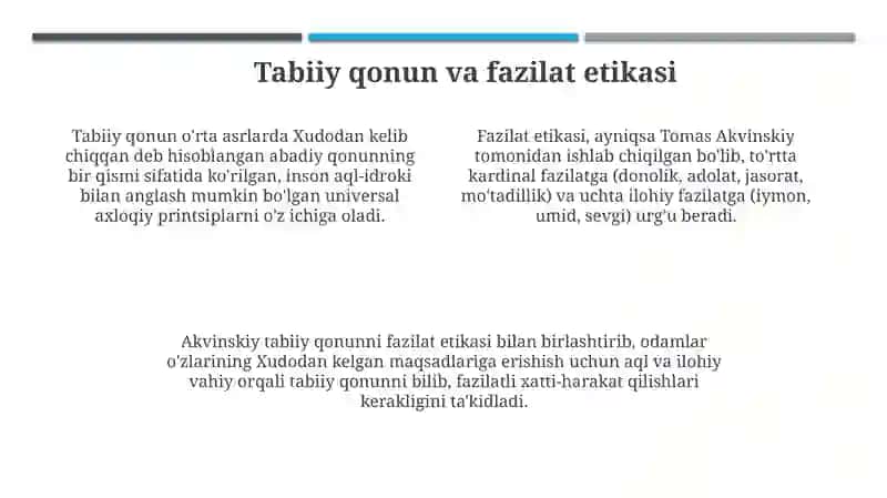 Orta asirlarda mutafakirlarni ahloqiy qarashlari 4