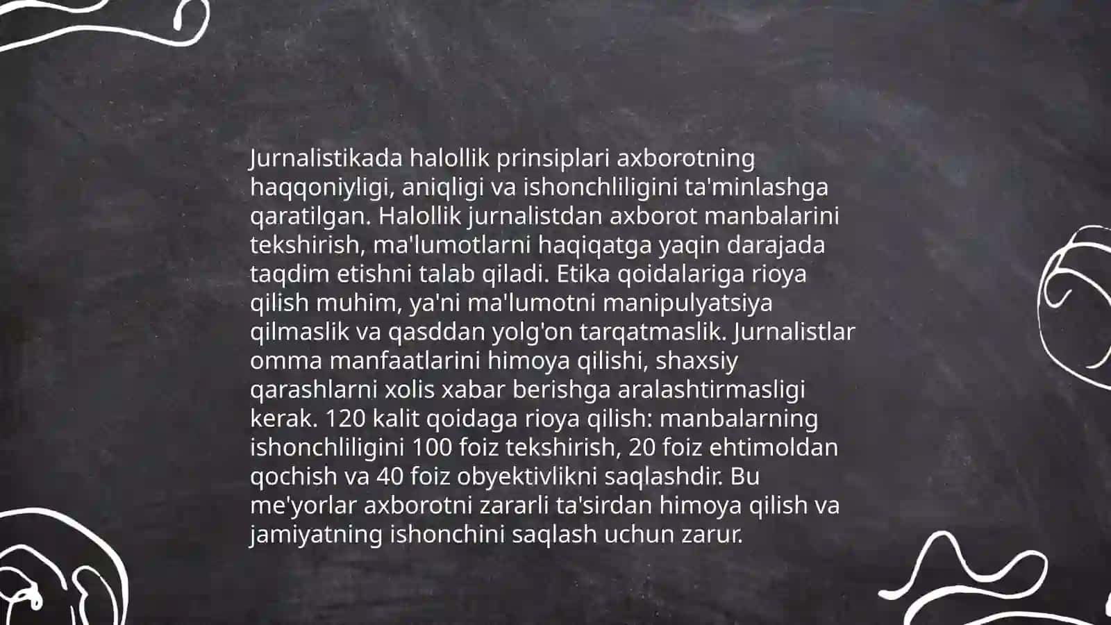 Ommaviy axborot vositalari toʻgʻrisida 4