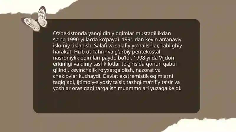 Yangi diniy taʼlimotlar va sektalar 4