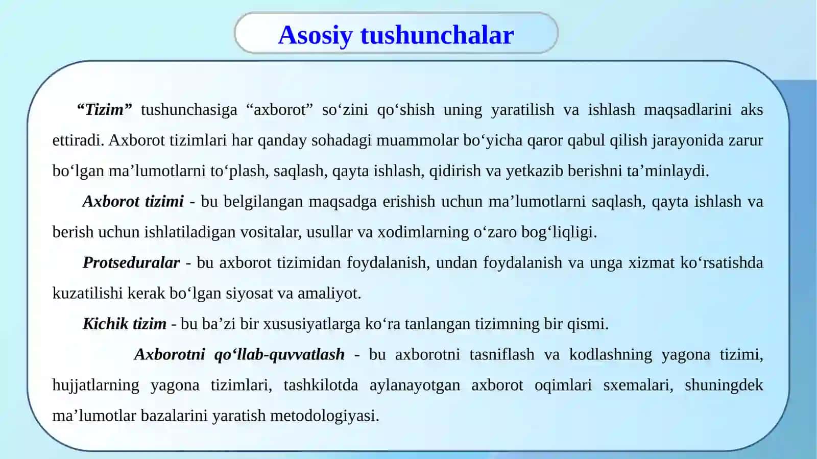 Iqtisodiyotda axborot-kommunikatsion texnologiyalar va tizimlar 4