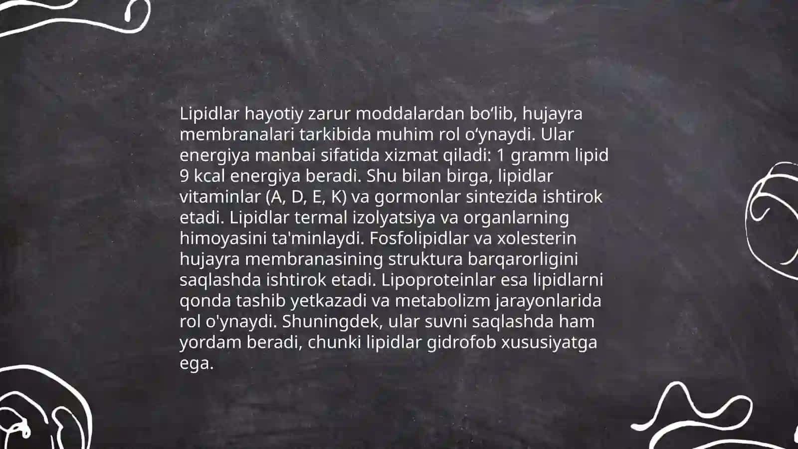 Biogen elementlar va ularning ahamiyati 4