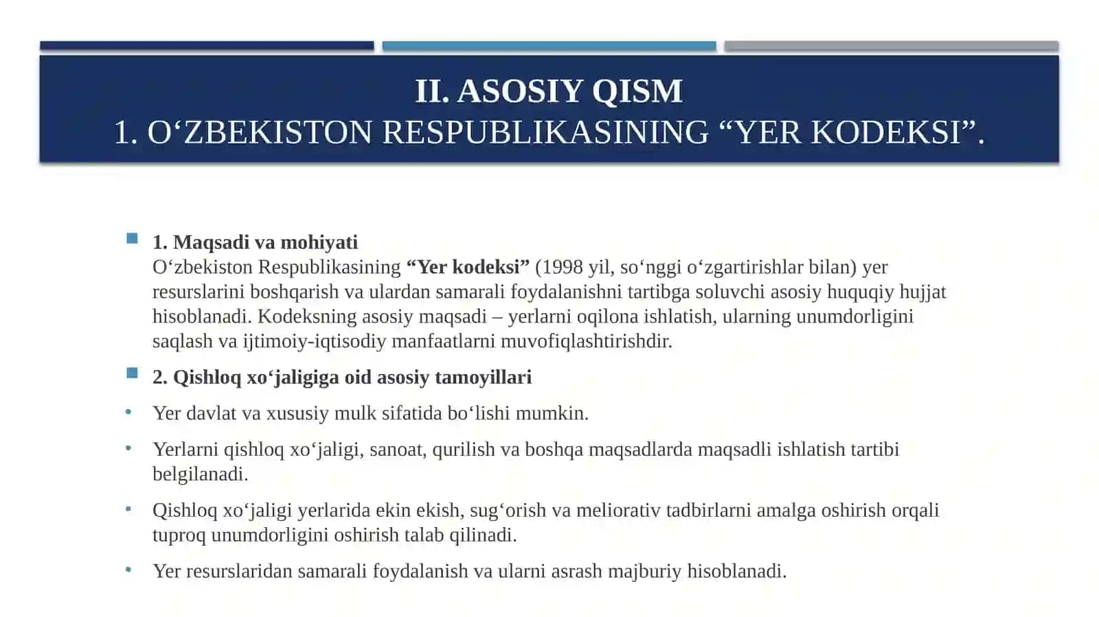 Yer va suv resurslaridan samarali foydalanish 4