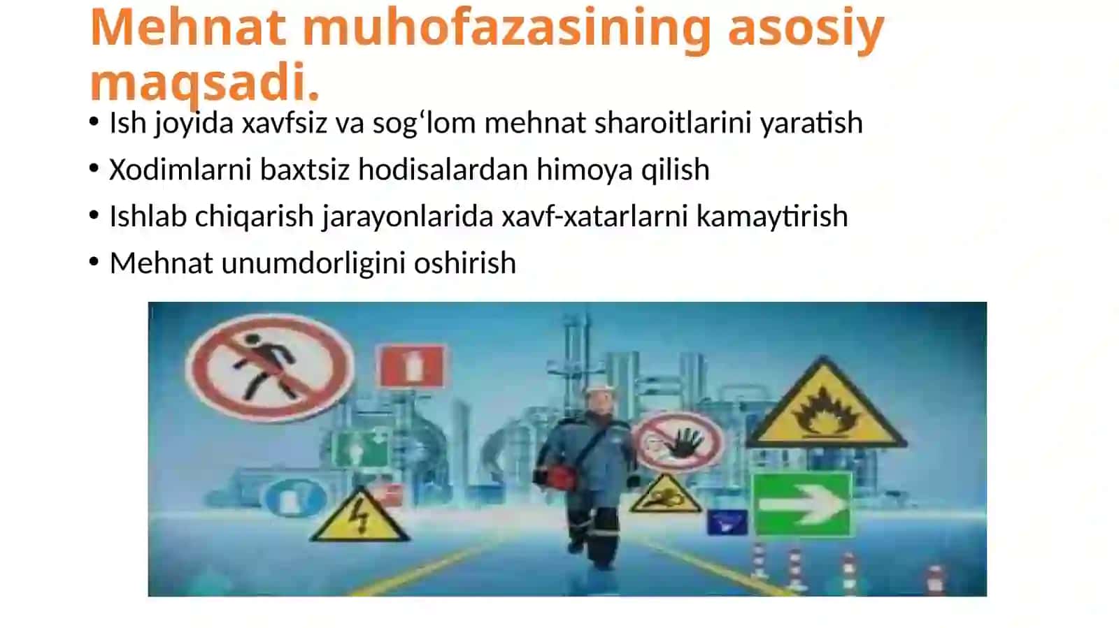 Mehnat muhofazasi va korporativ xavfsizlikning o’zaro bog’liqligi 4